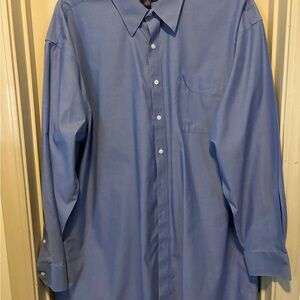 Elegant Sky Blue Dress Shirt for Men